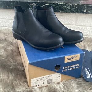 Blundstone Wm’s low heel ankle boot #2068, black 6 AU/9 US